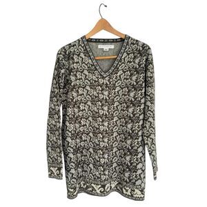 Vittadini sweater floral size s
